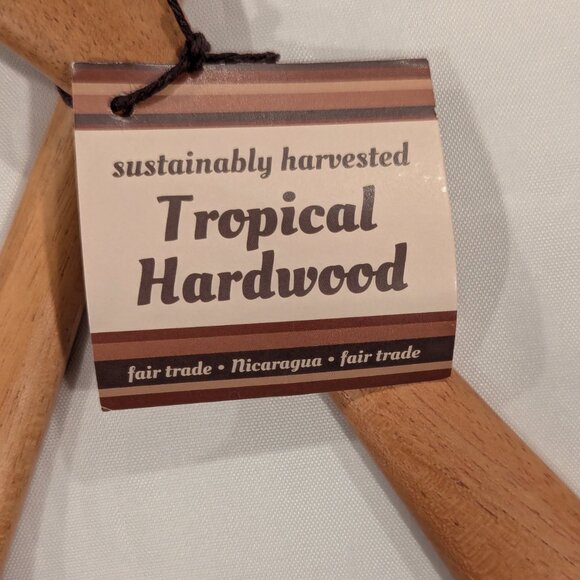 NWT Fair Trade Tropical Hardwood Salad Servers and Cooking Spatula (SET of 3) - Picture 5 of 12